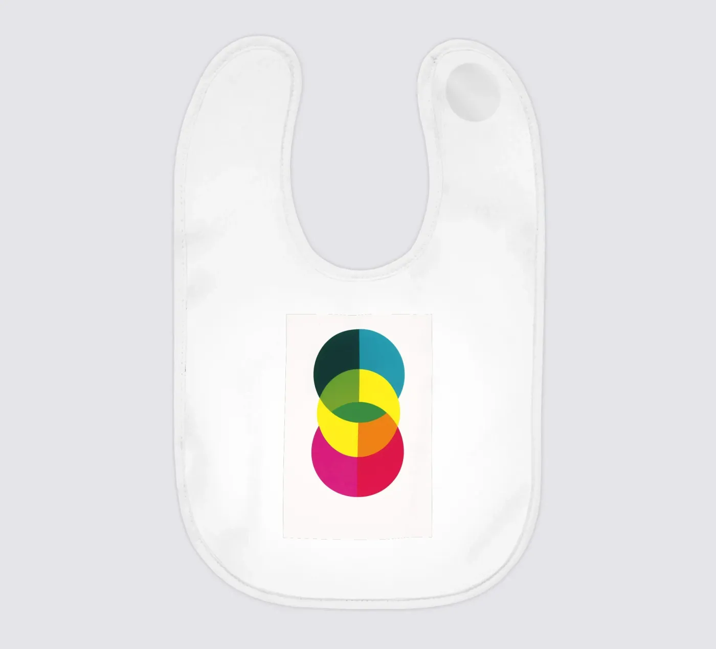 Triptych 2 baby bib by LeDieg