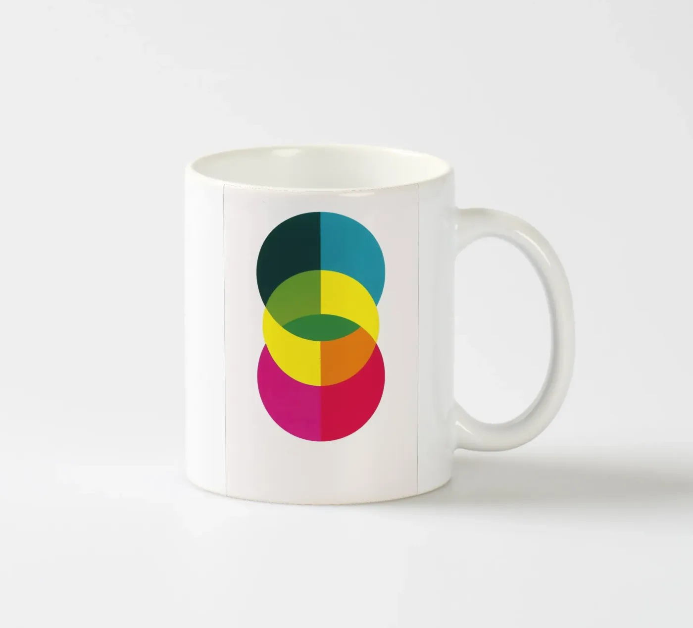 Triptych 2 ceramic mug by LeDieg