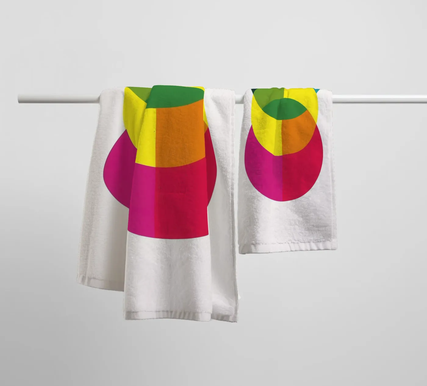 Triptych 2 towel by LeDieg