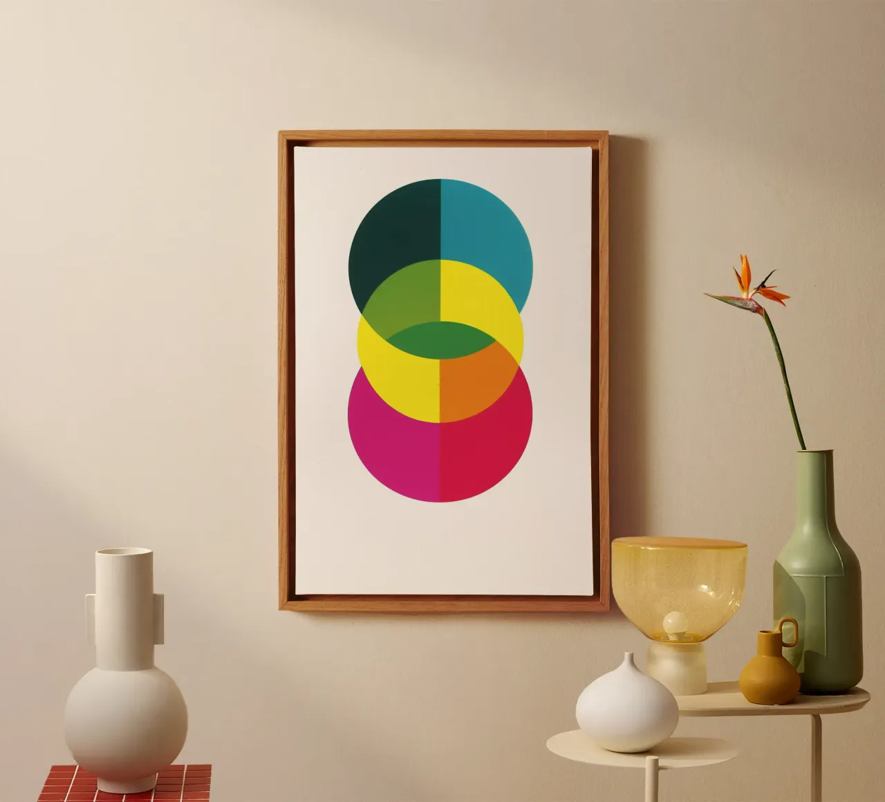 Triptych 2 canvas by LeDieg