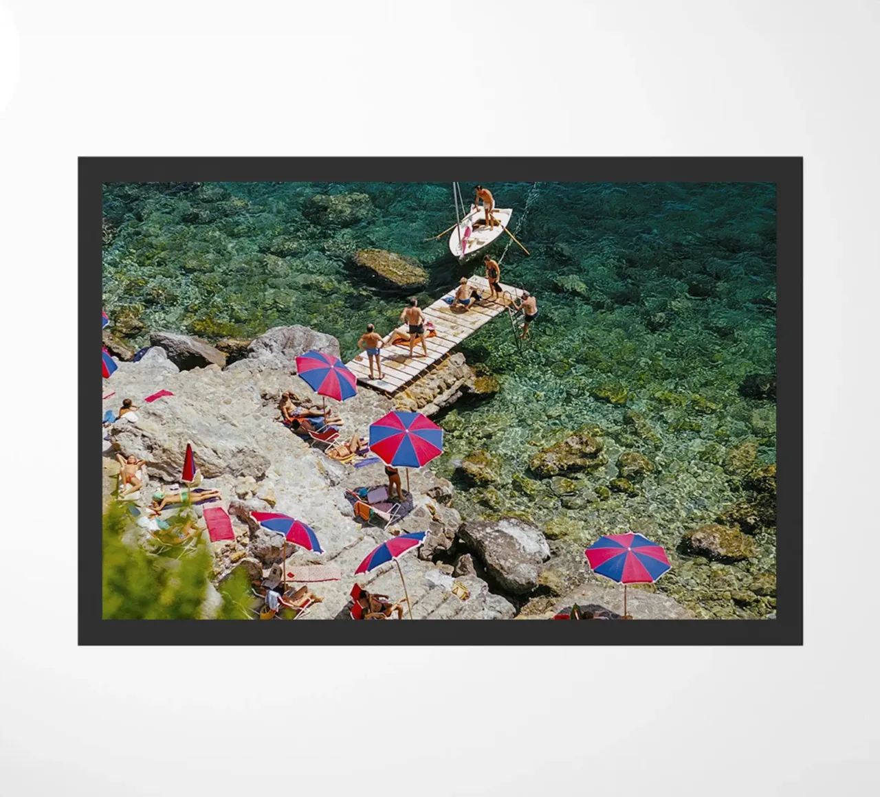 Sulla spiaggia zerbino da The Poster UK