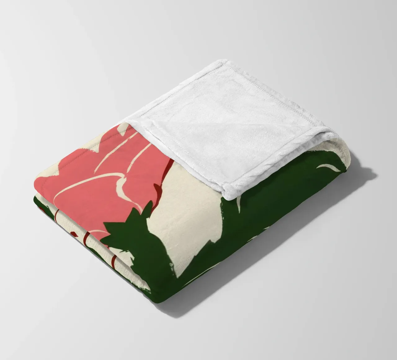Mano che tiene un fiore rosa coperta in pile da Lyra Glaze