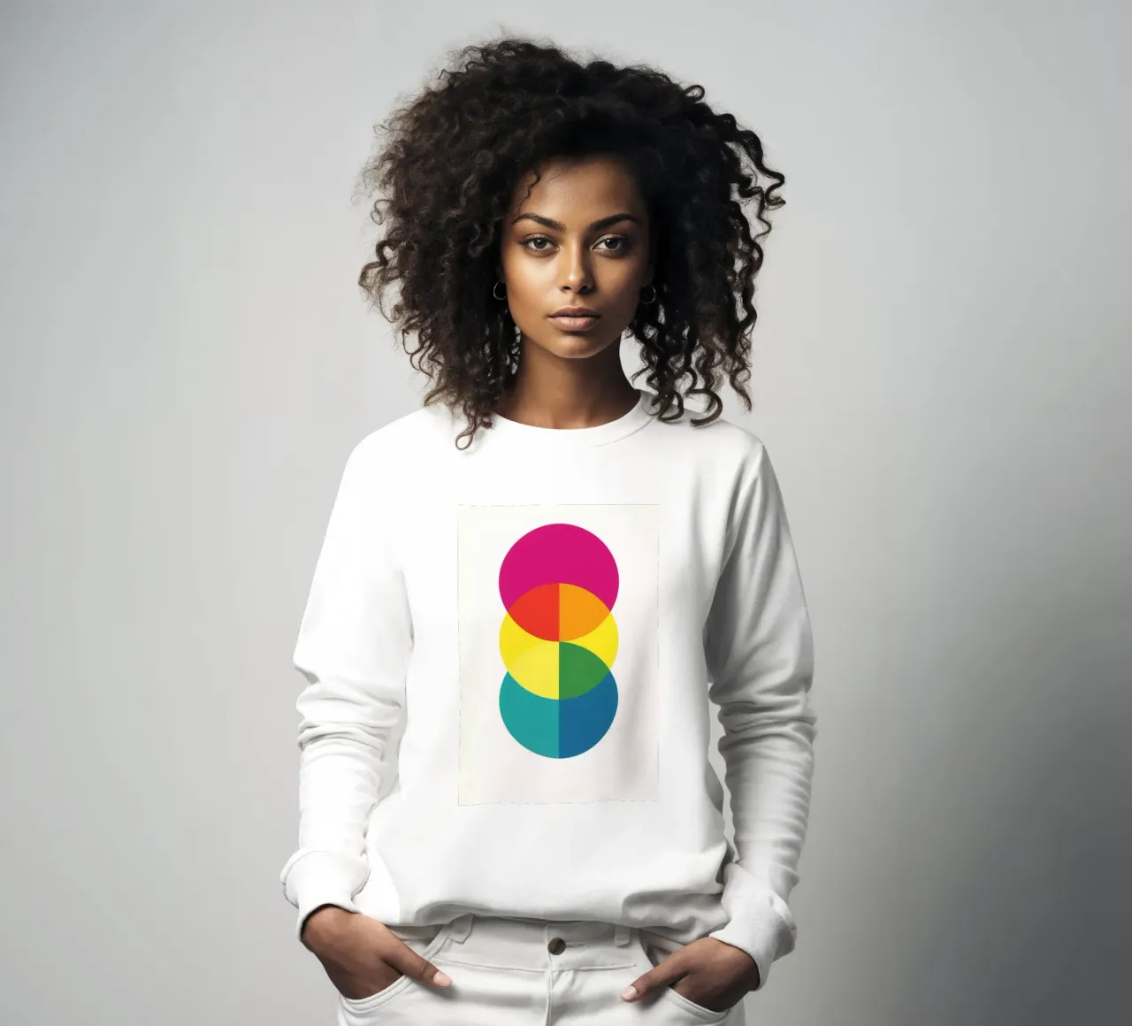 Triptych 1 sweatshirt van LeDieg
