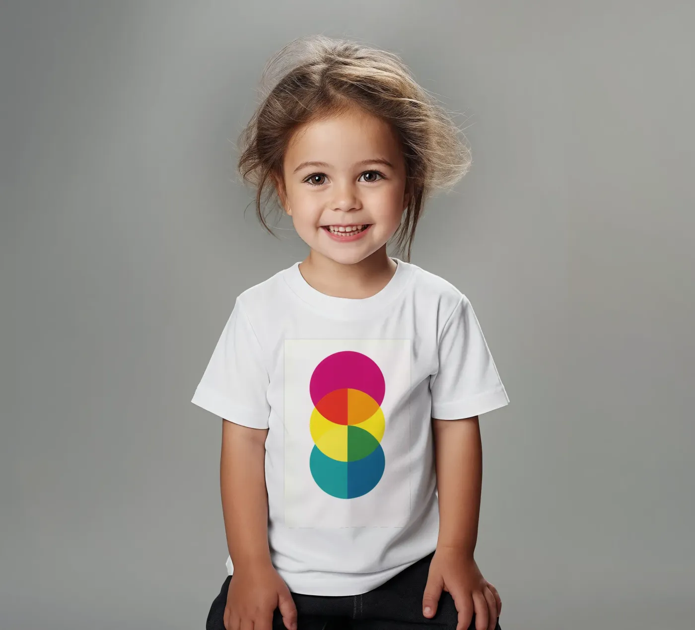 Triptych 1 t-shirt bambini da LeDieg