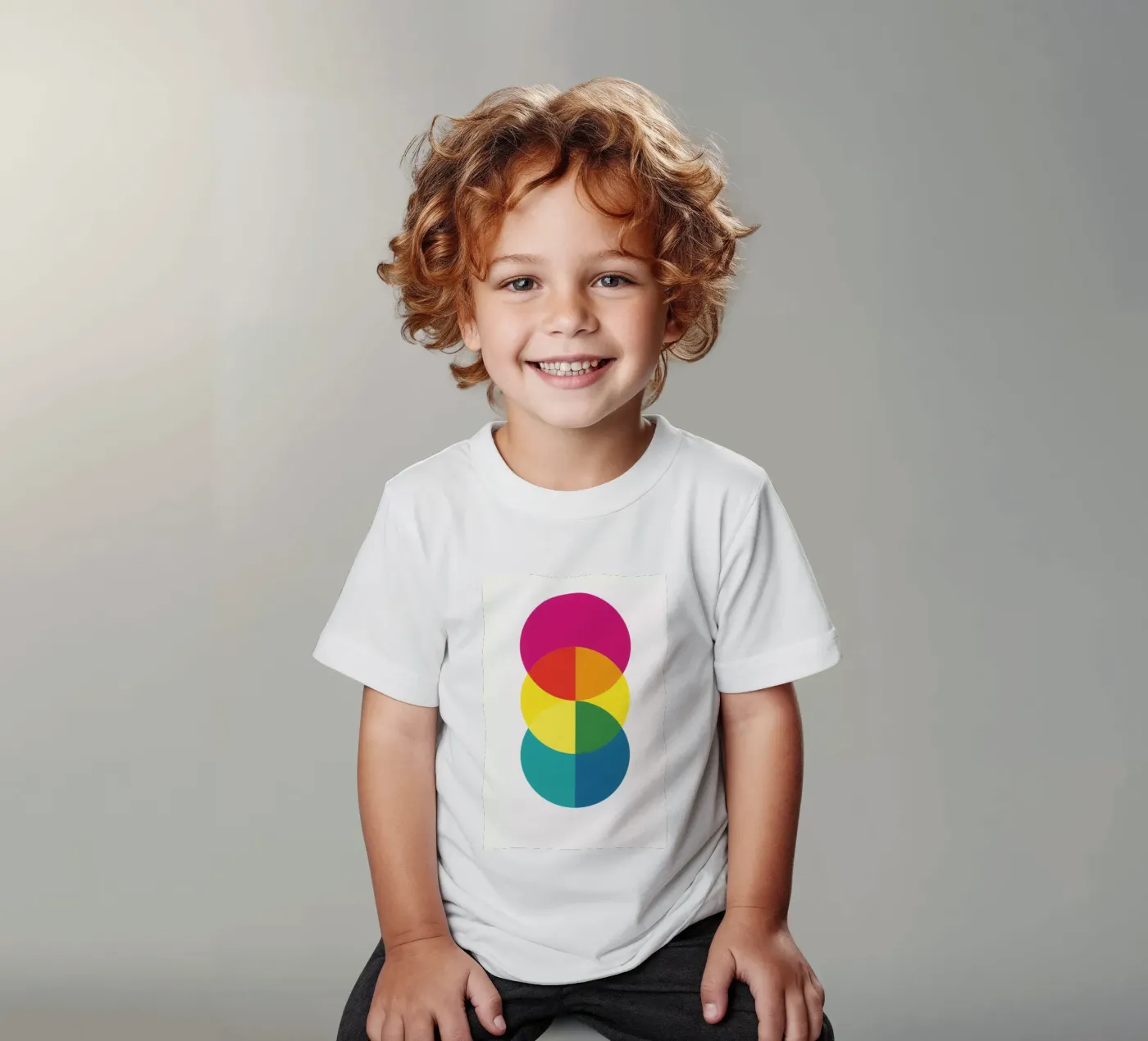 Triptych 1 t-shirt bambini da LeDieg