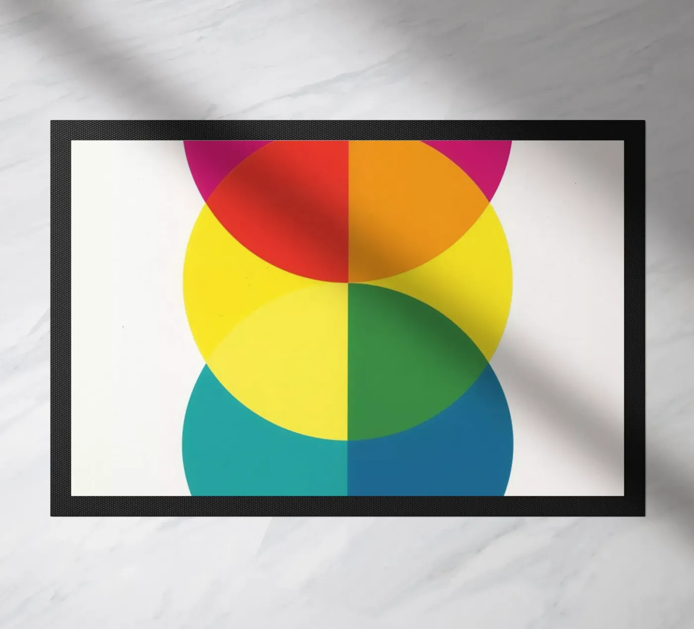 Triptych 1 doormat by LeDieg