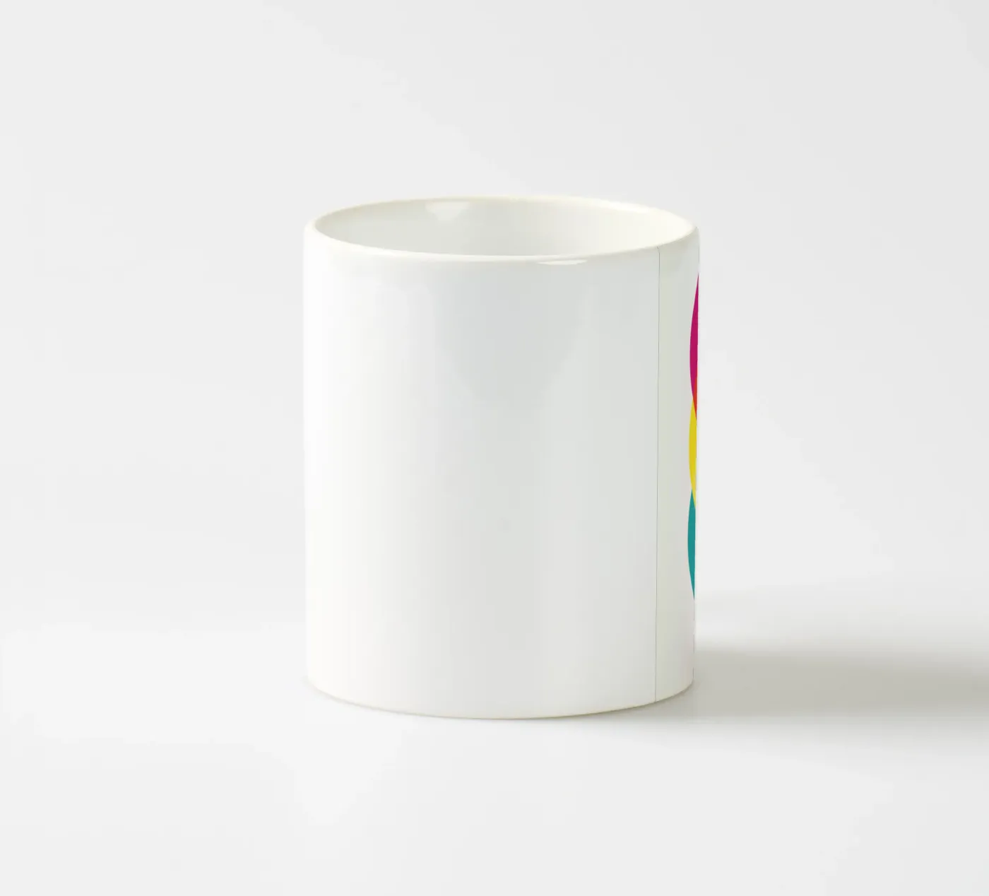 Triptych 1 ceramic mug by LeDieg