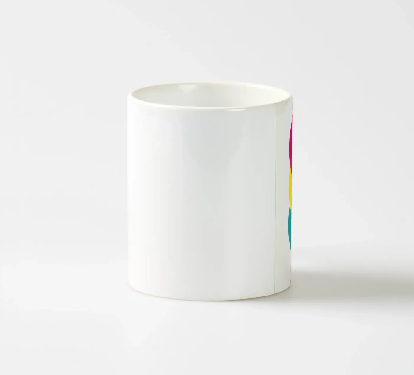 Triptych 1 ceramic mug by LeDieg