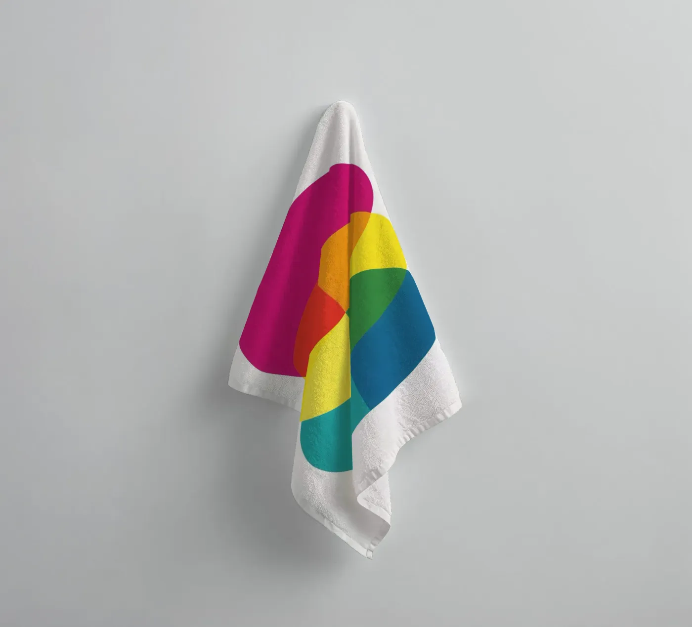 Triptych 1 towel by LeDieg