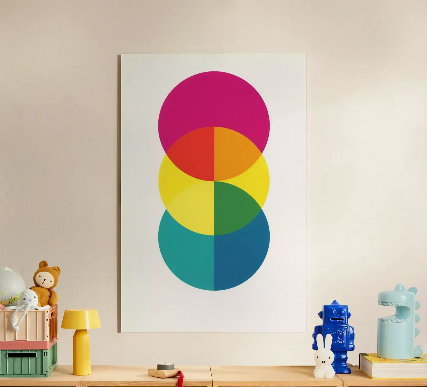 Triptych 1 acrylic glass by LeDieg