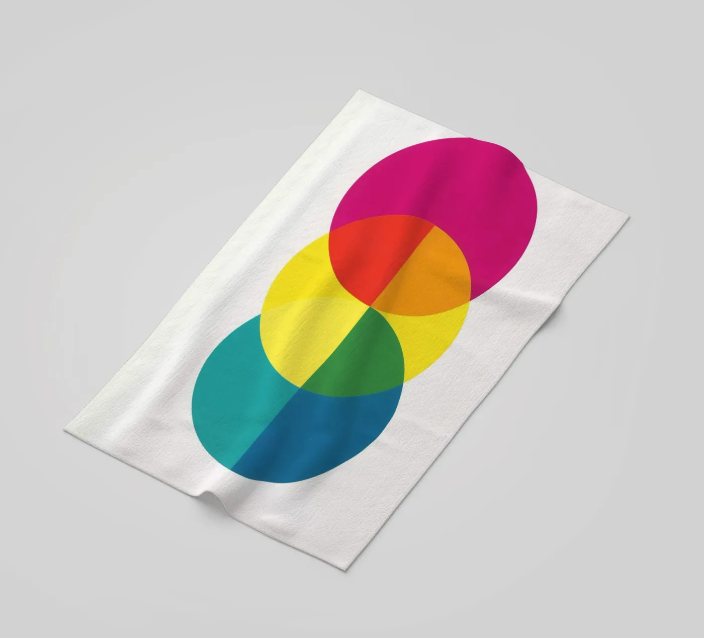 Triptych 1 beach towel by LeDieg