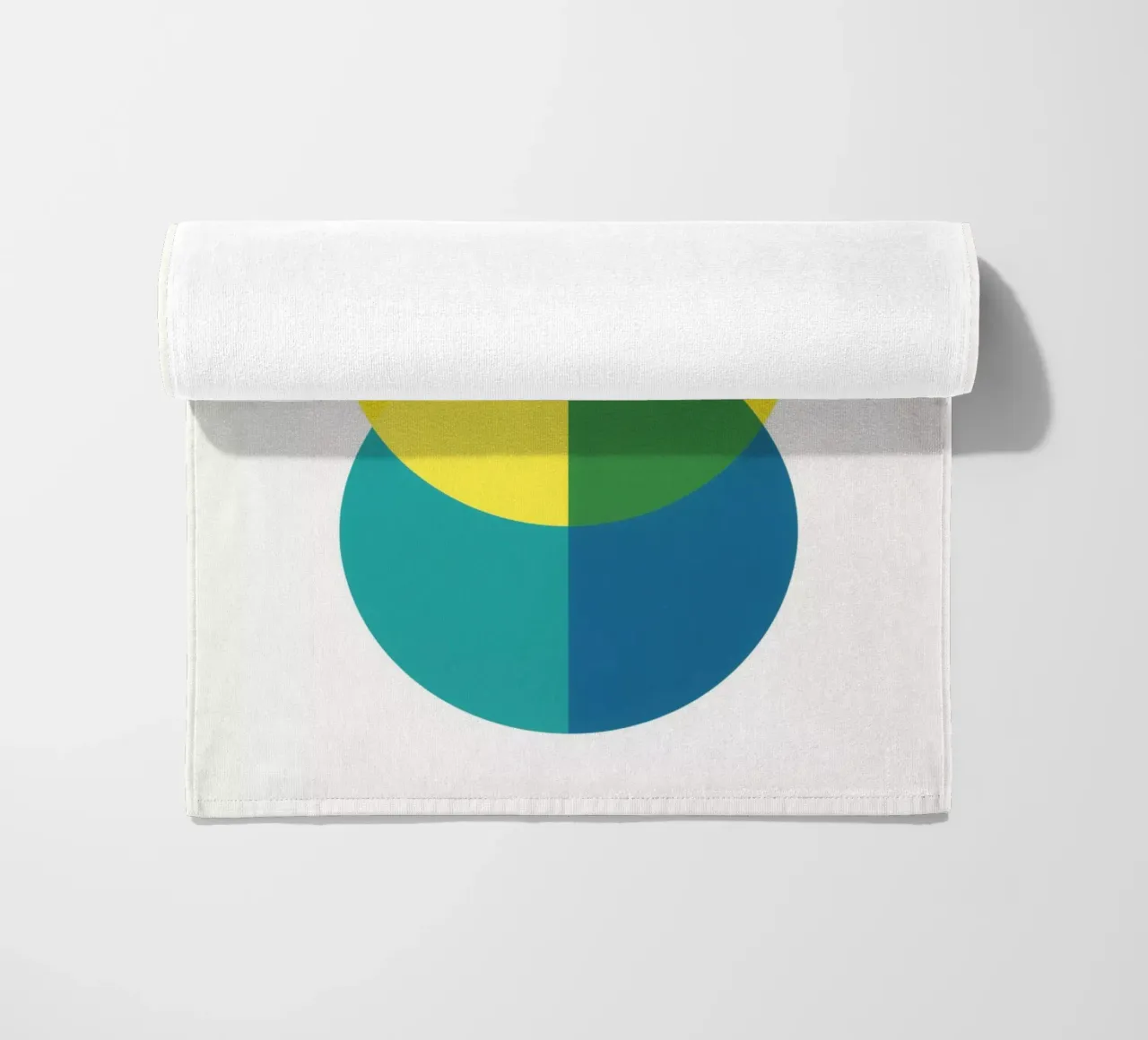 Triptych 1 beach towel by LeDieg