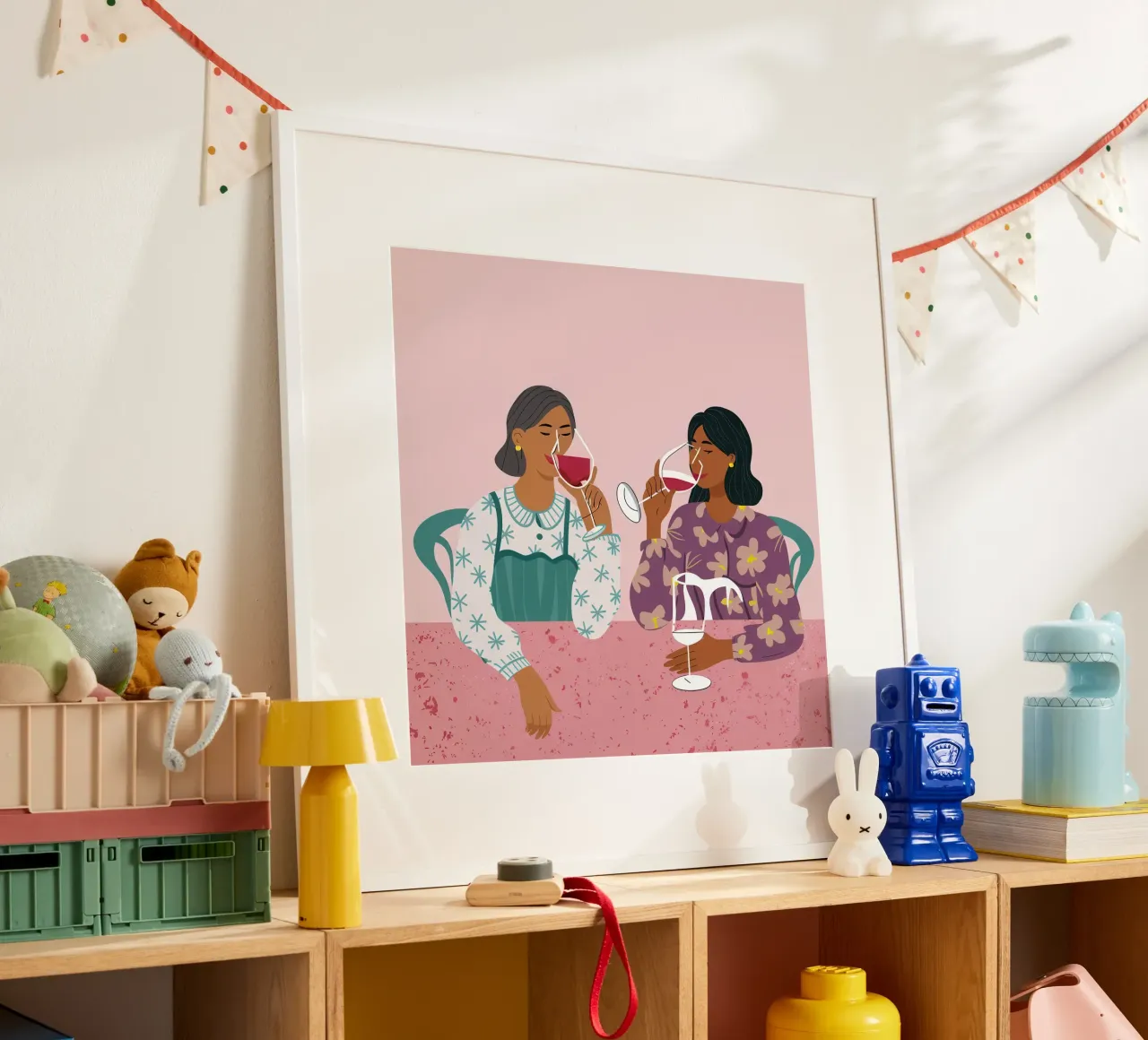 Vino e conversazione poster da Snow Mist