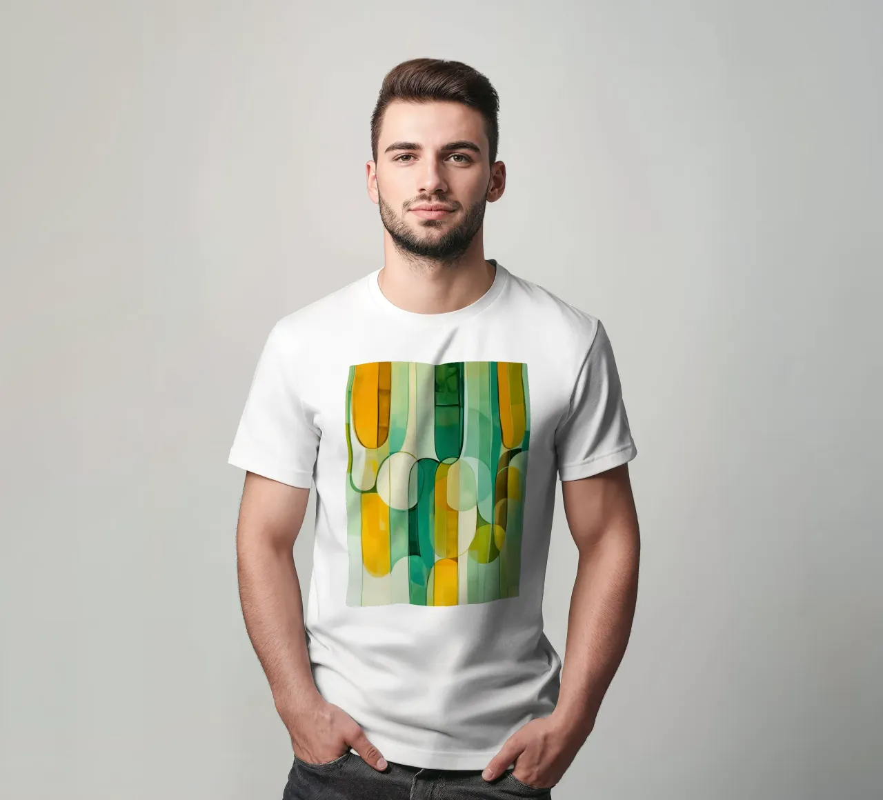 Boho abstracto camiseta de Imagine