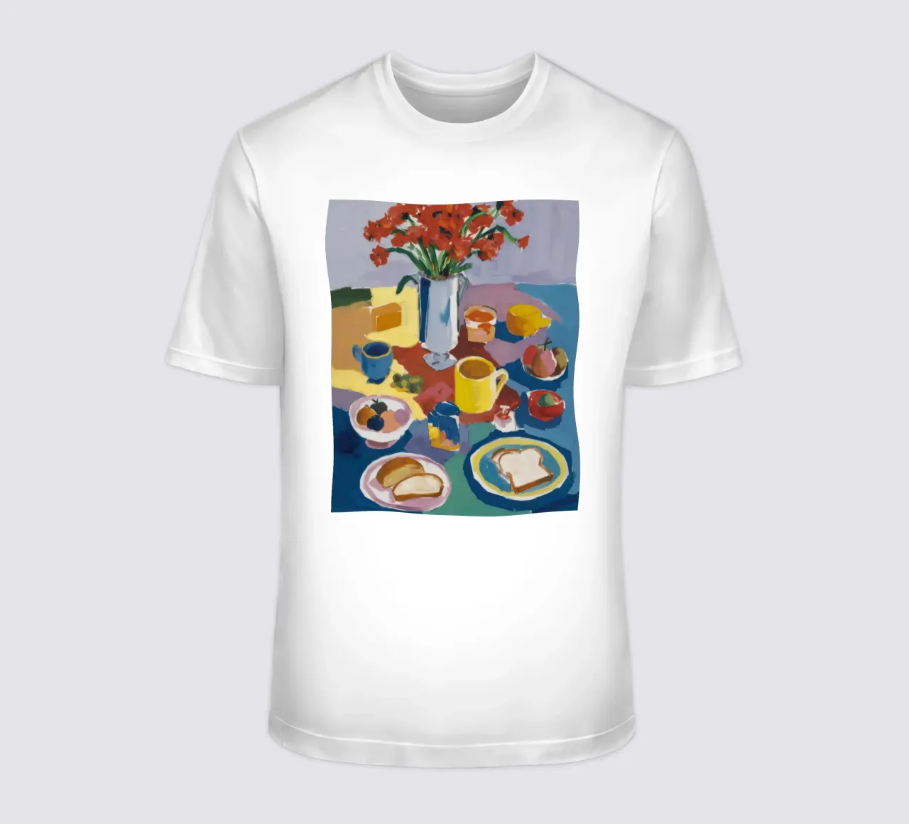 Colazione diffusa in riva al mare t-shirt da Snow Mist
