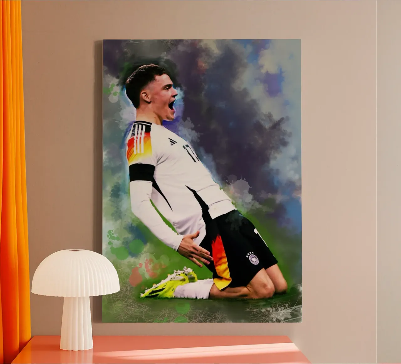 Design artistico di Florian Wirtz tela con Cornice a cassetta da Lembayung art