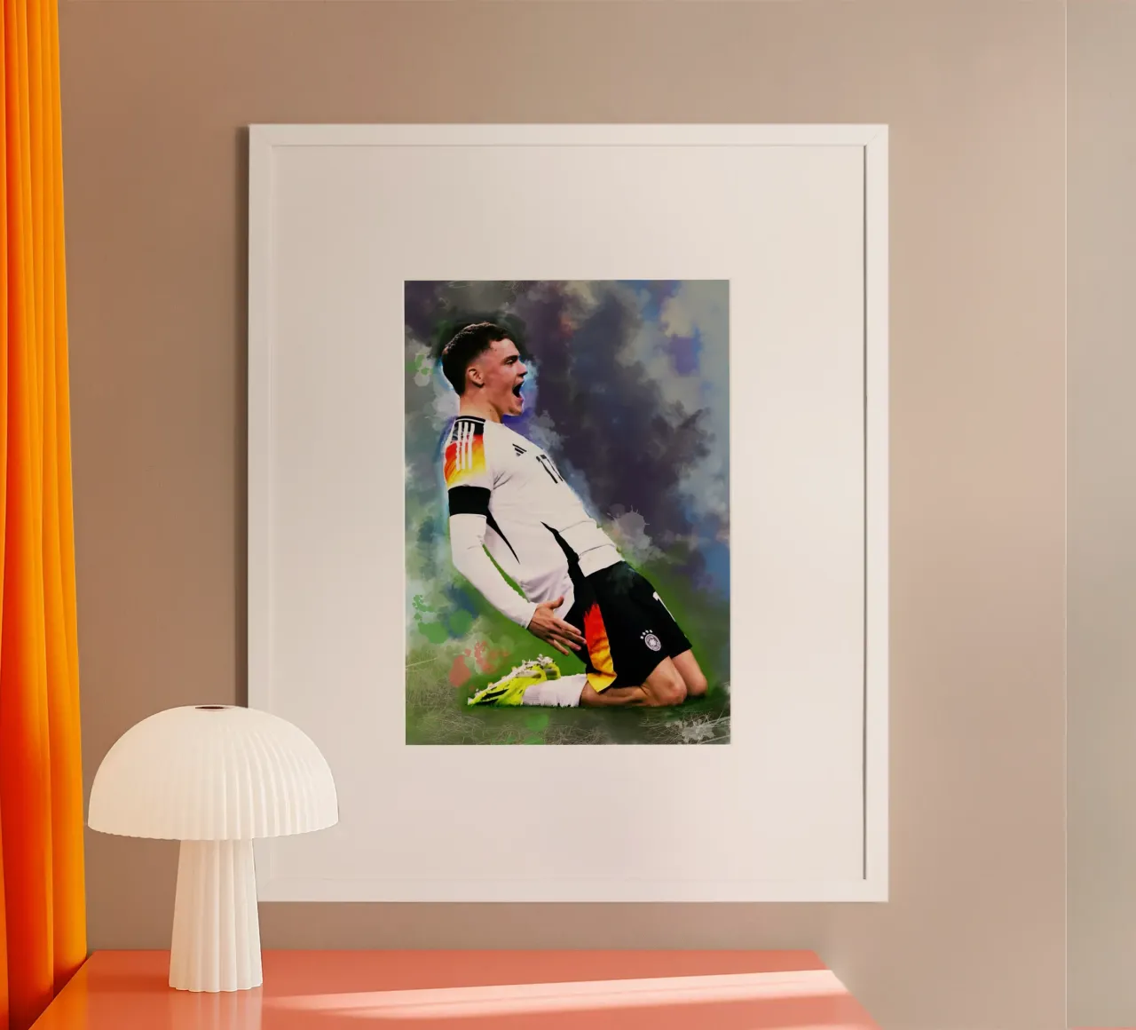 Design artistico di Florian Wirtz poster con telaio in plastica da Lembayung art