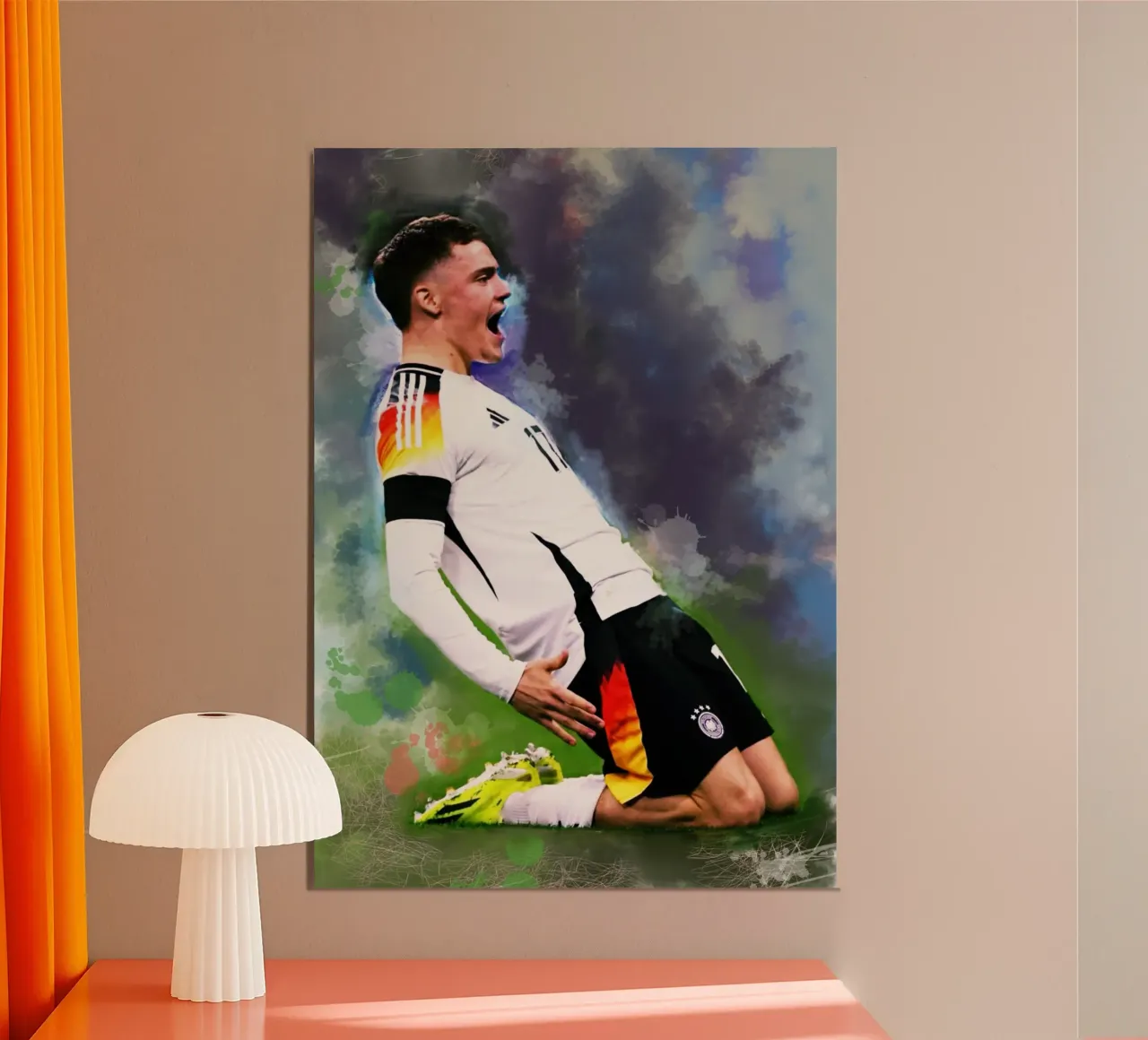 Design artistico di Florian Wirtz poster con telaio in plastica da Lembayung art