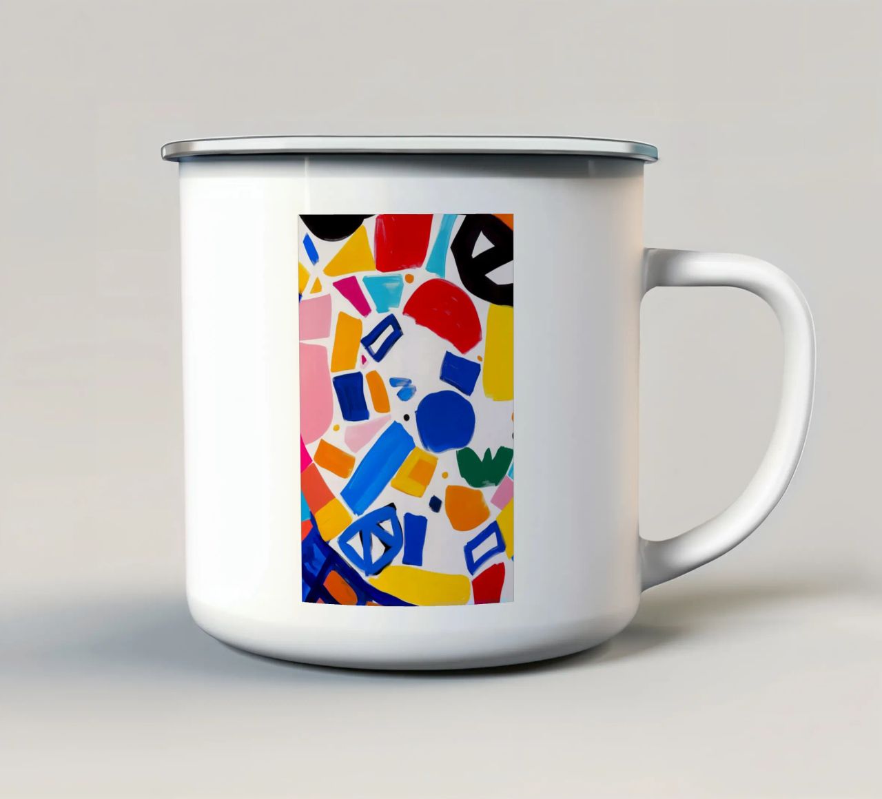 Trencadis 2 tazza in smalto da LeDieg
