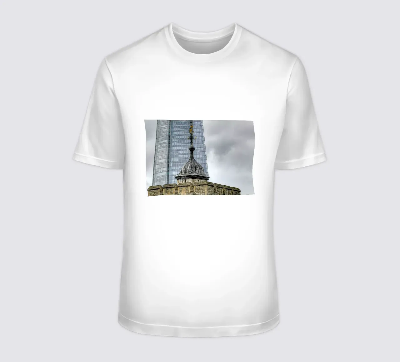 Shard and Tower t-shirt da Michael Belhadi