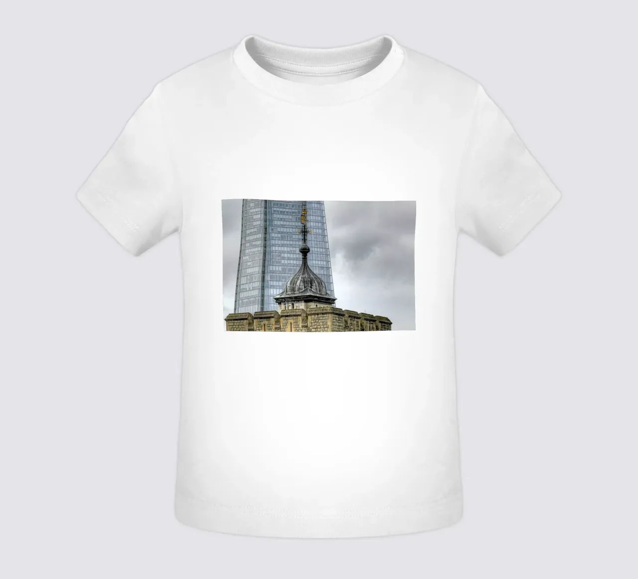 Shard and Tower maglietta neonato da Michael Belhadi