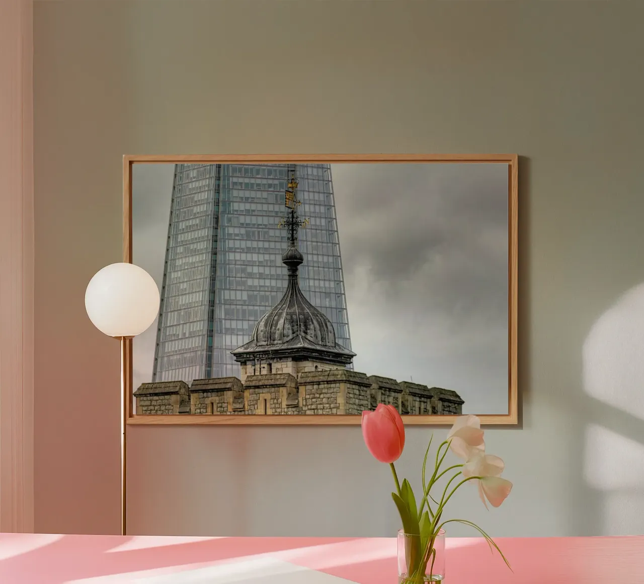 Shard and Tower alluminio dibond da Michael Belhadi