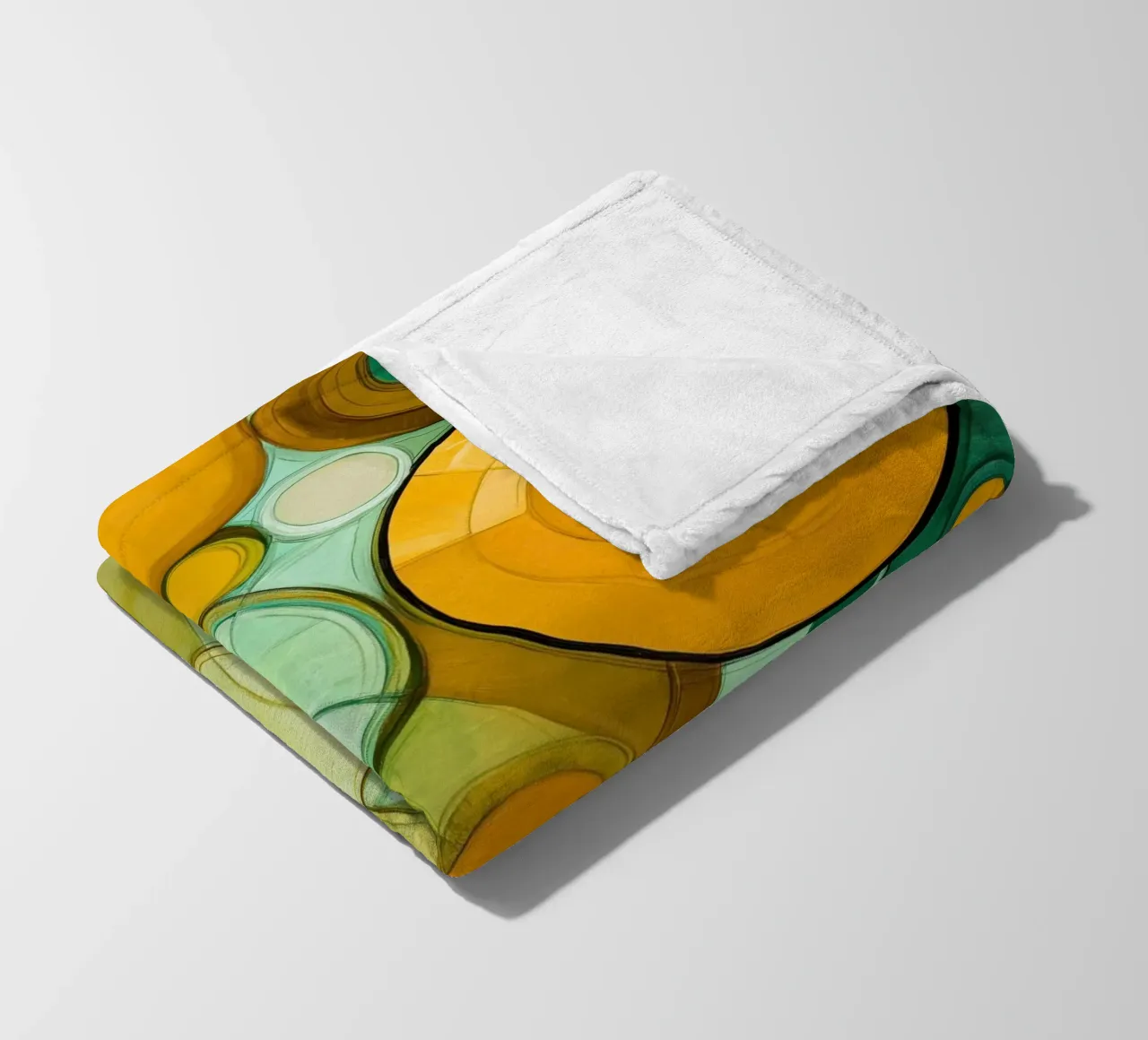 Astratto boho coperta in pile da Imagine