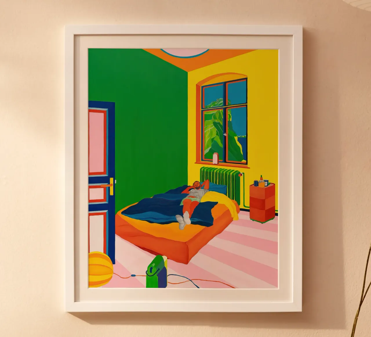 Robert in meinem Zimmer (2023) Poster von mix mate