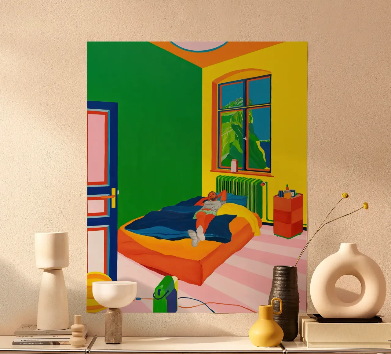 Robert in meinem Zimmer (2023) Poster von mix mate