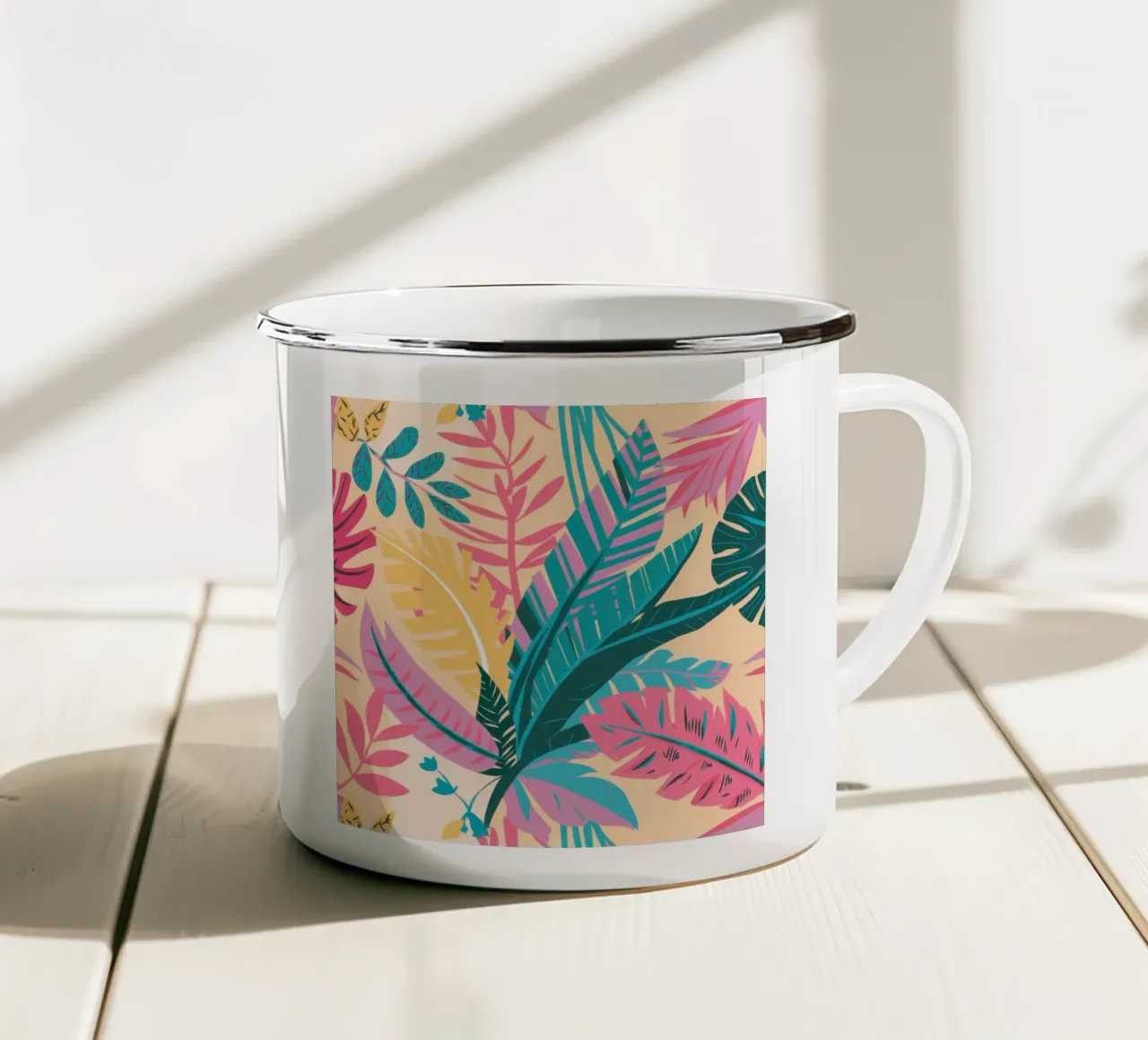 Torta Tropicale Fuga tazza in smalto da Snow Mist