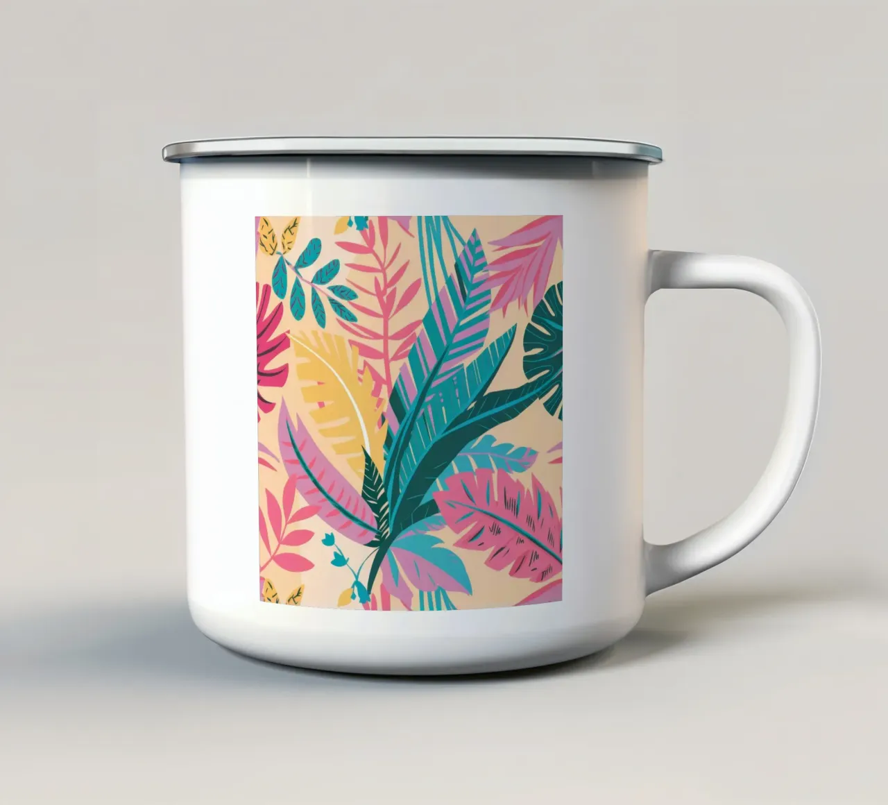 Torta Tropicale Fuga tazza in smalto da Snow Mist