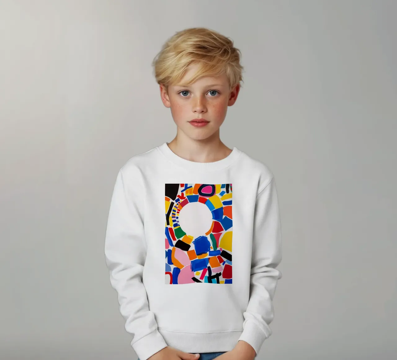 Trencadis 1 felpa bambino da LeDieg