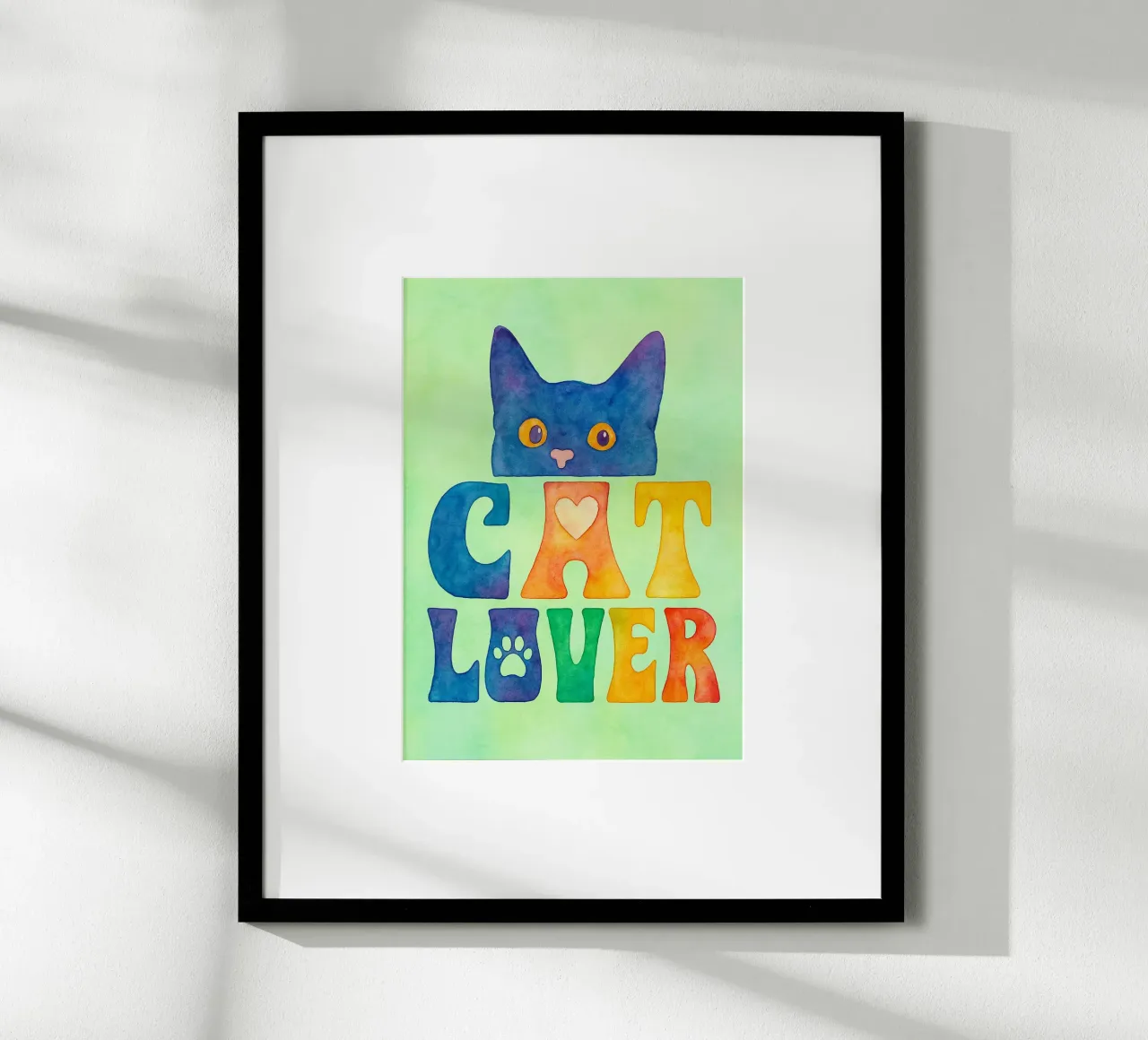amante dei gatti divertente gatto poster da limous