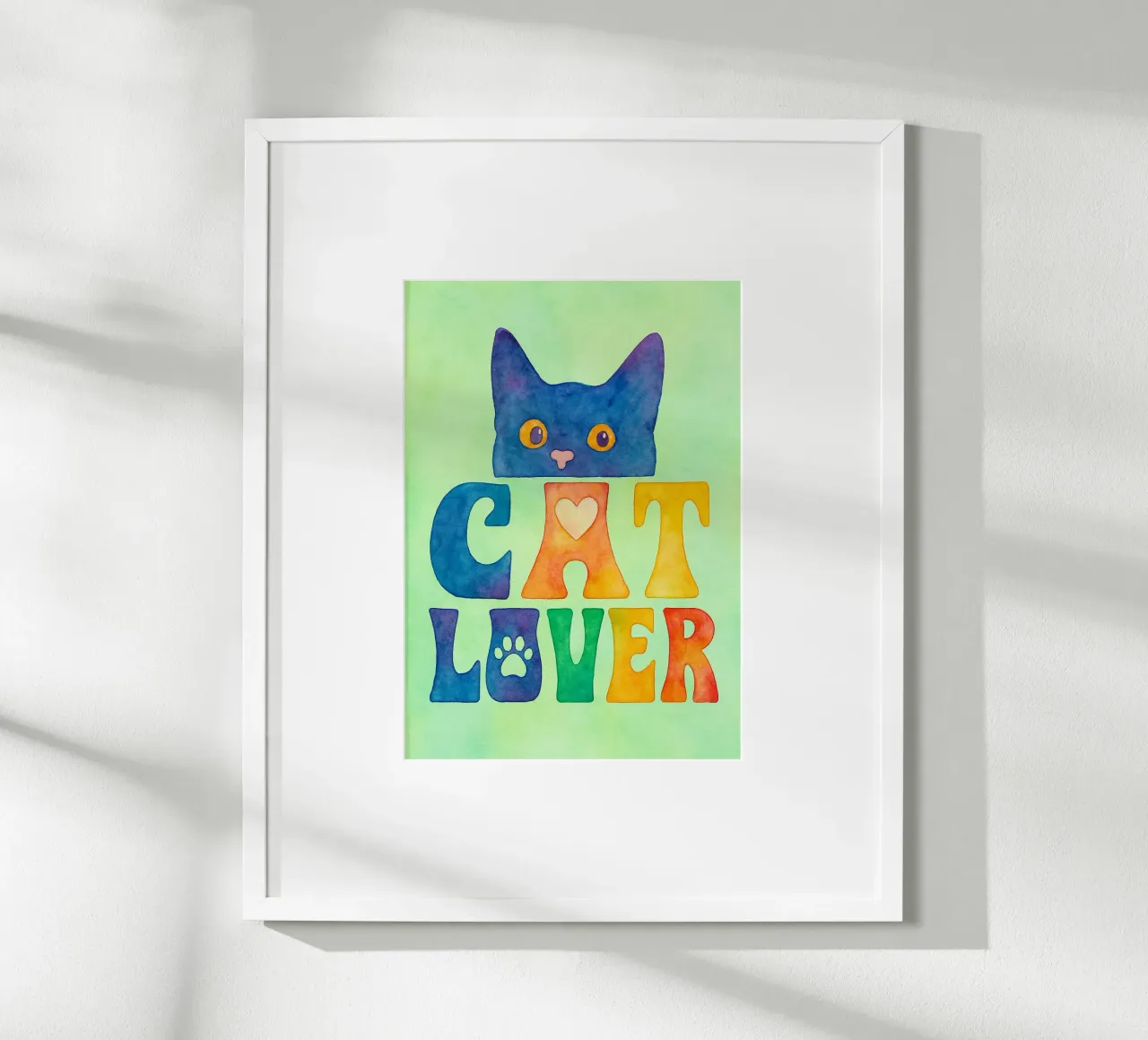 amante dei gatti divertente gatto poster da limous