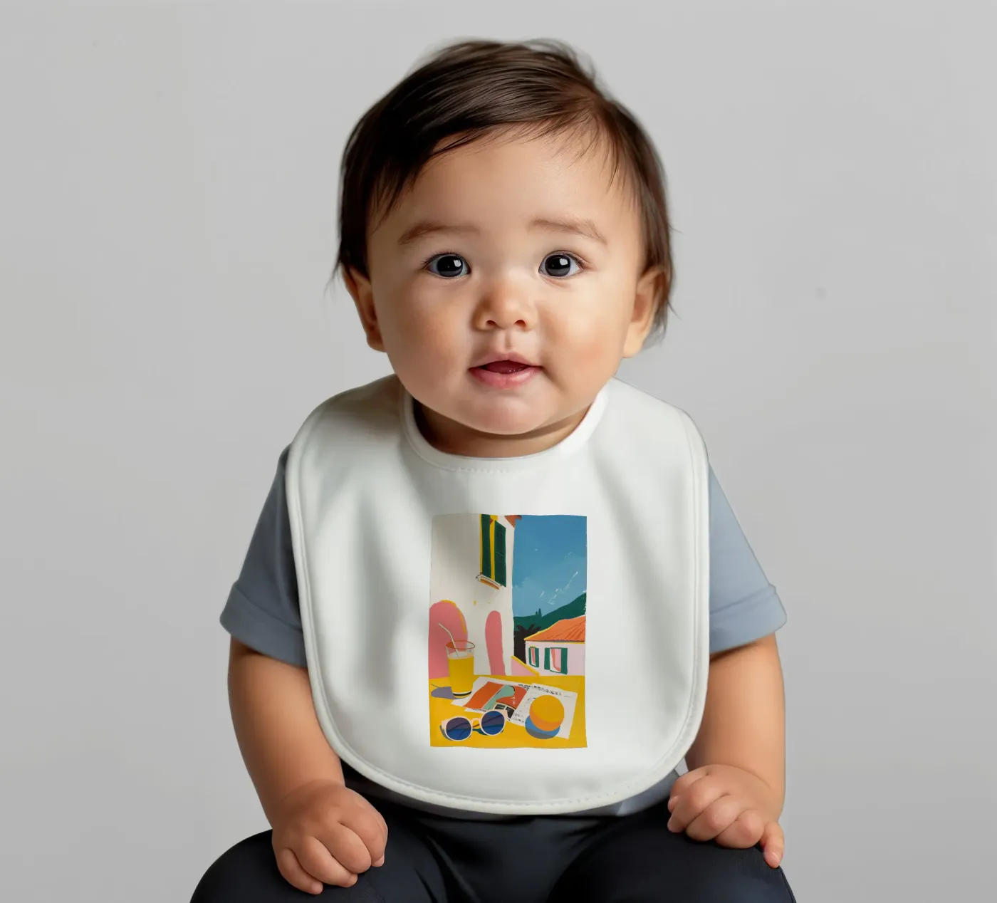 Spain baby bib by LeDieg