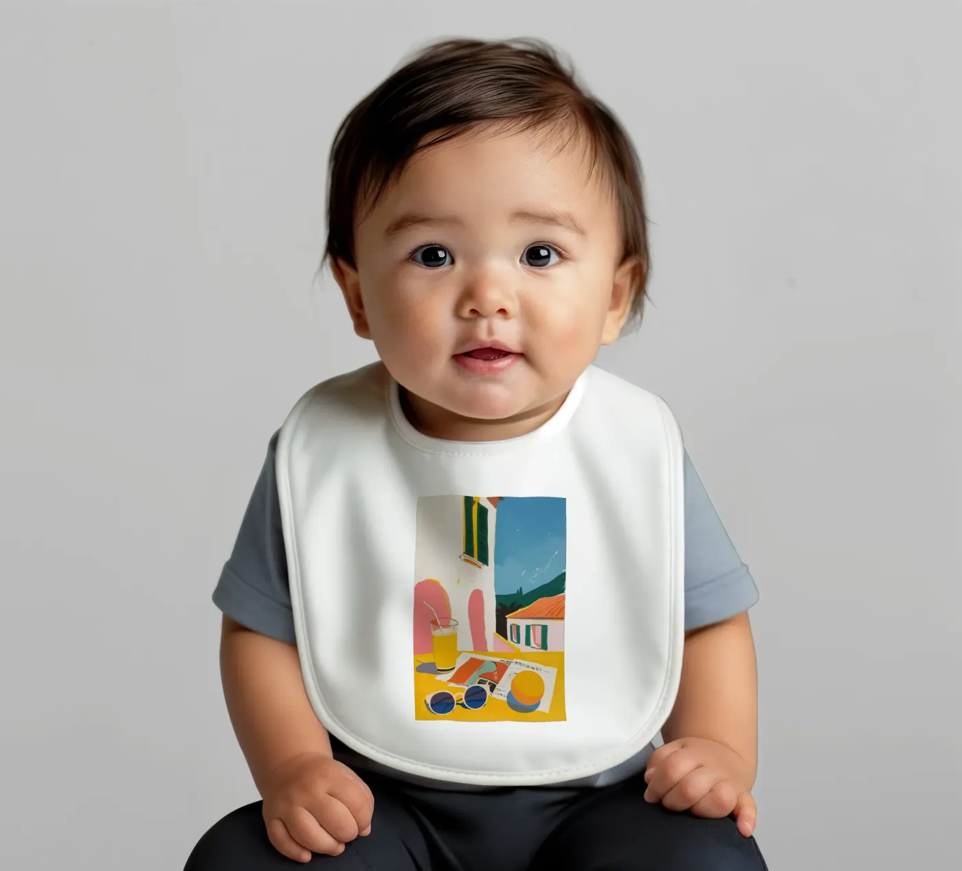 Spain baby bib by LeDieg