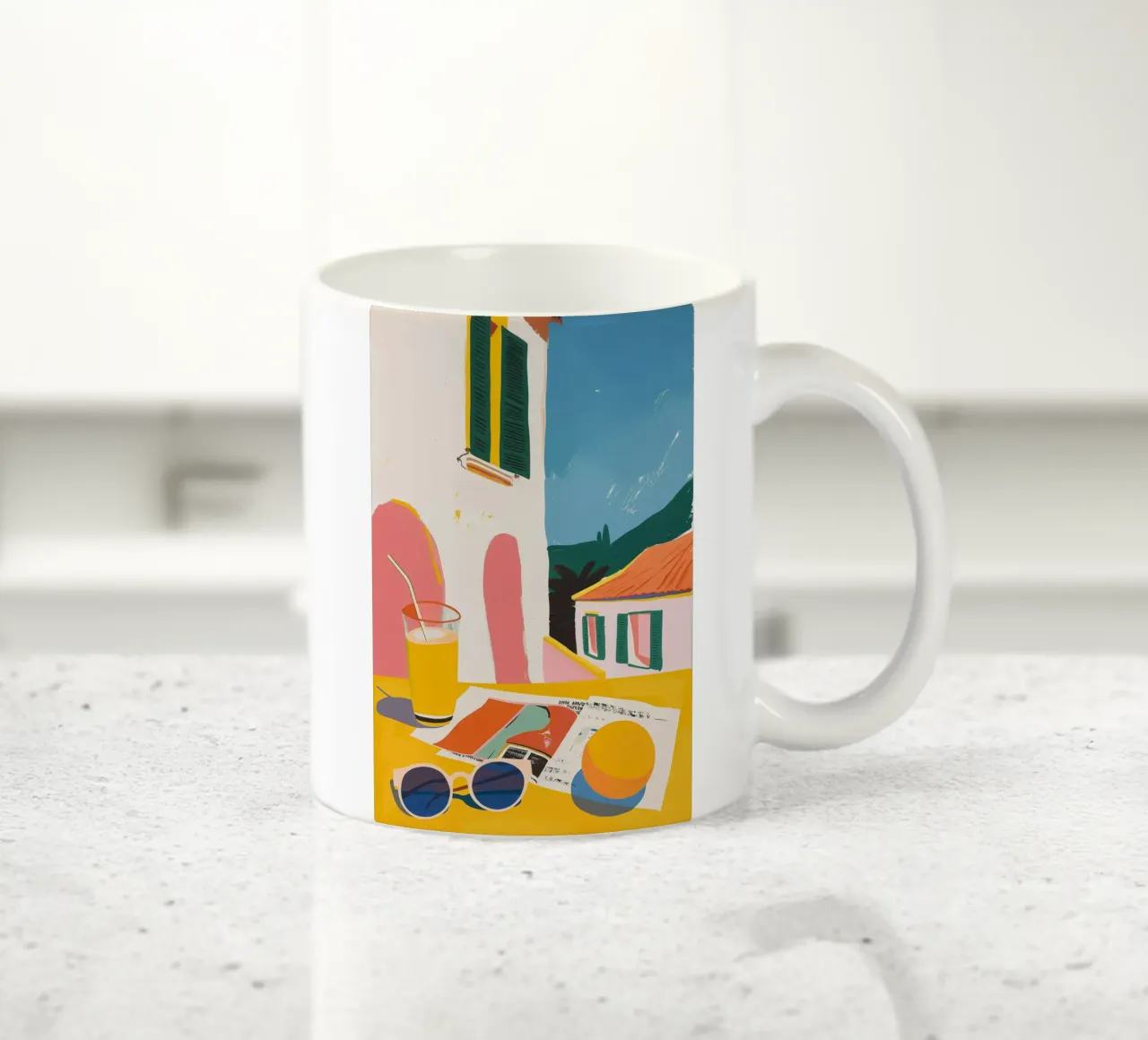 Spain ceramic mug by LeDieg