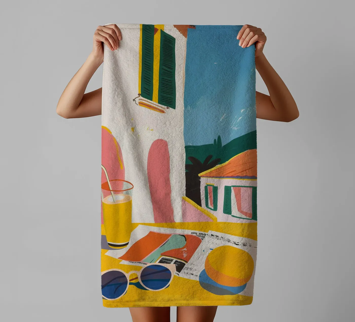 Spain towel by LeDieg