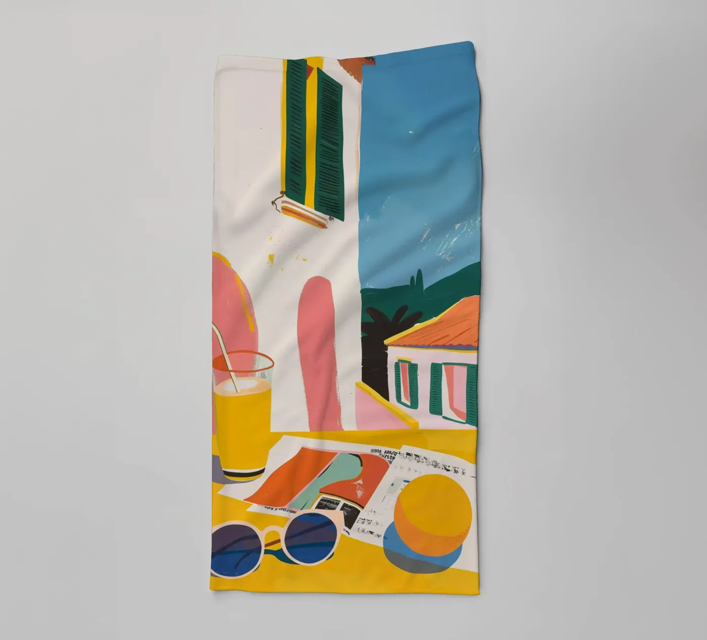 Spain towel by LeDieg
