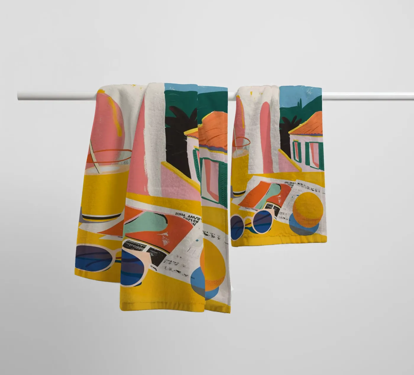 Spain towel by LeDieg