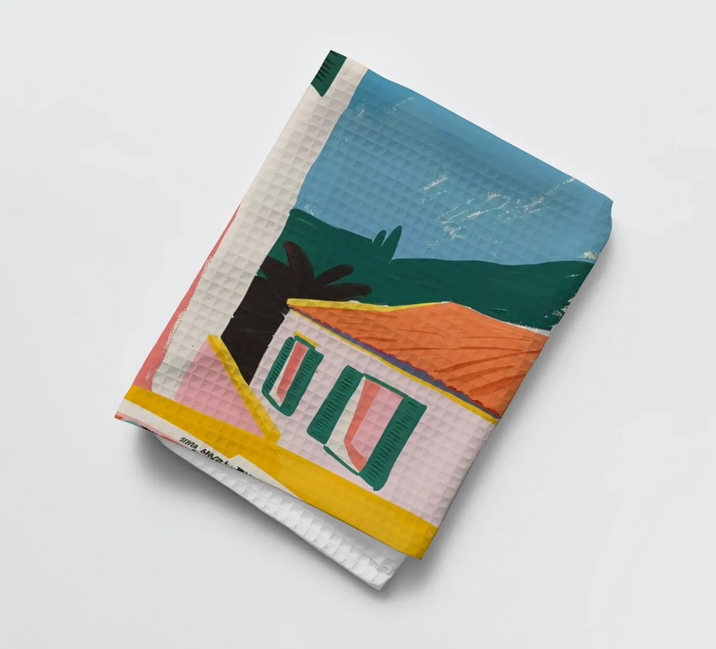 Spain tea towel by LeDieg