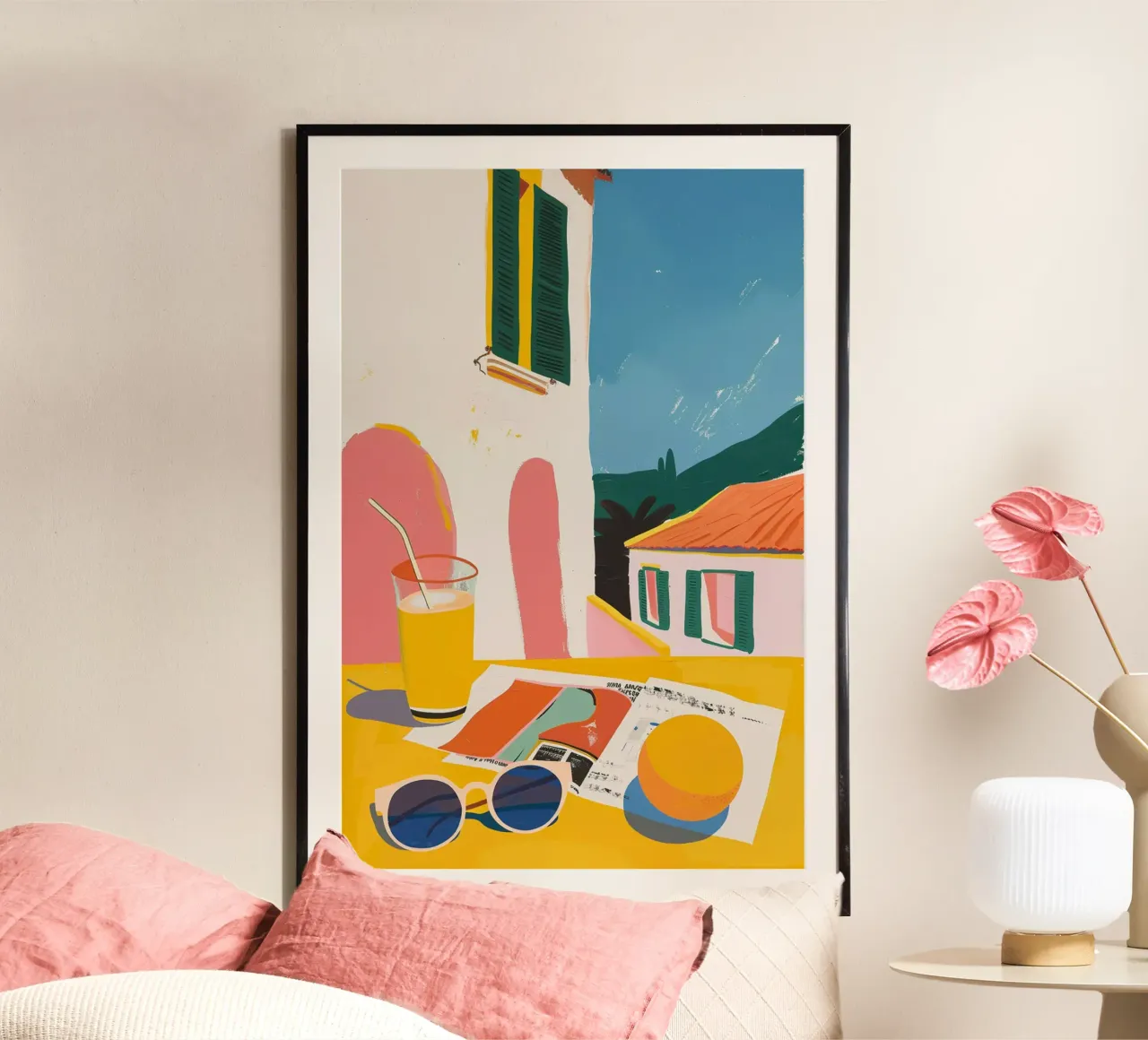 Spain Poster von LeDieg