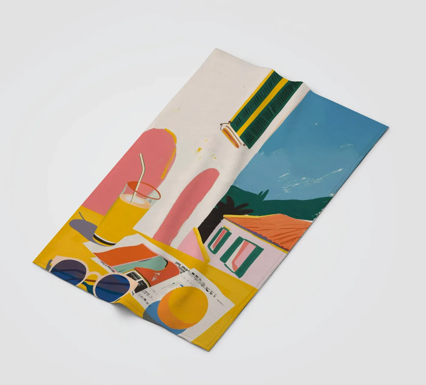 Spain fleece blanket by LeDieg