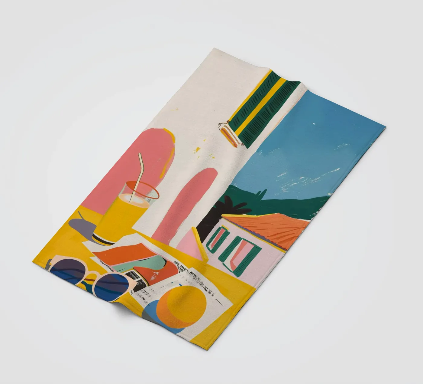 Spain fleece blanket by LeDieg