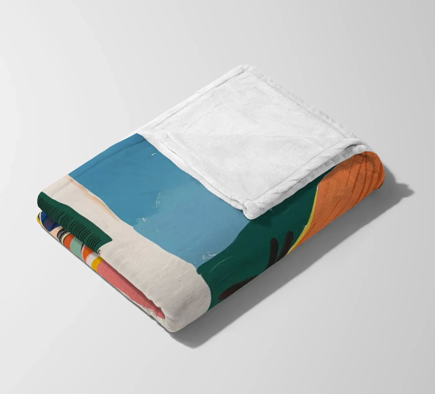 Spain fleece blanket by LeDieg