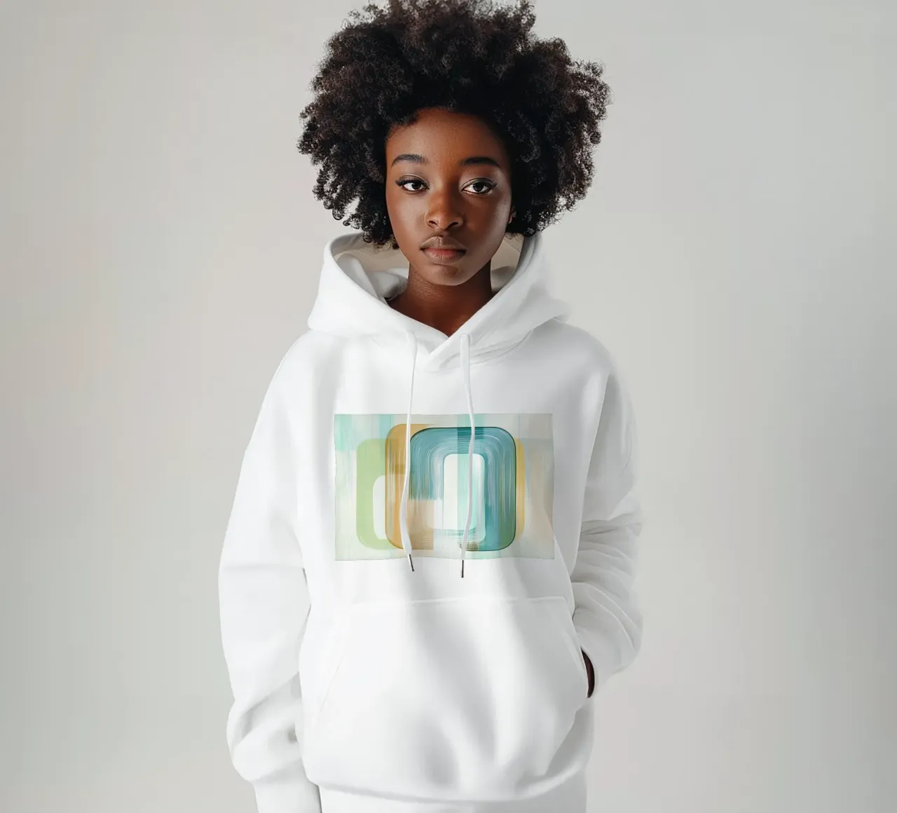 Abstract boho hoodie by Imagine