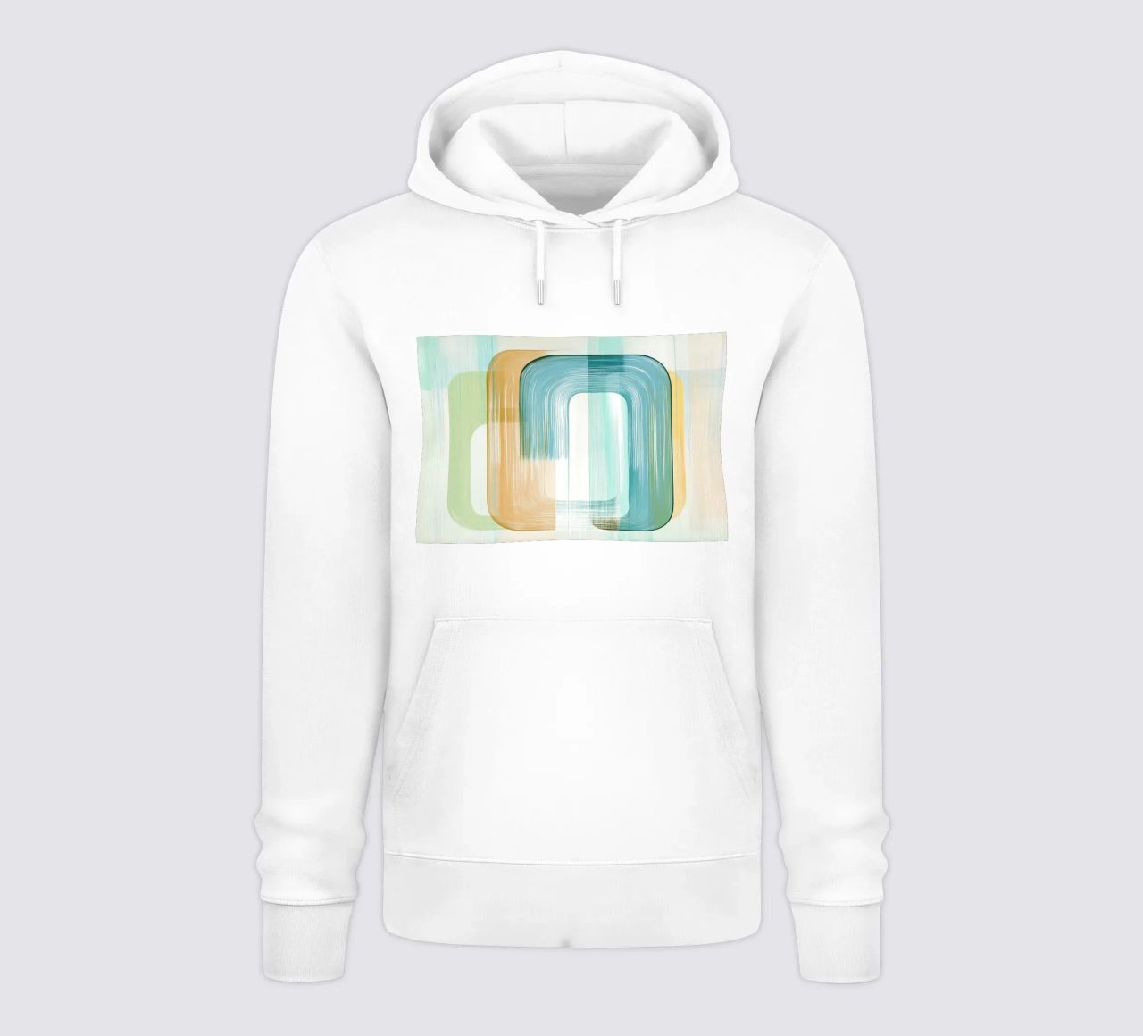 Abstract boho felpa con cappuccio da Imagine