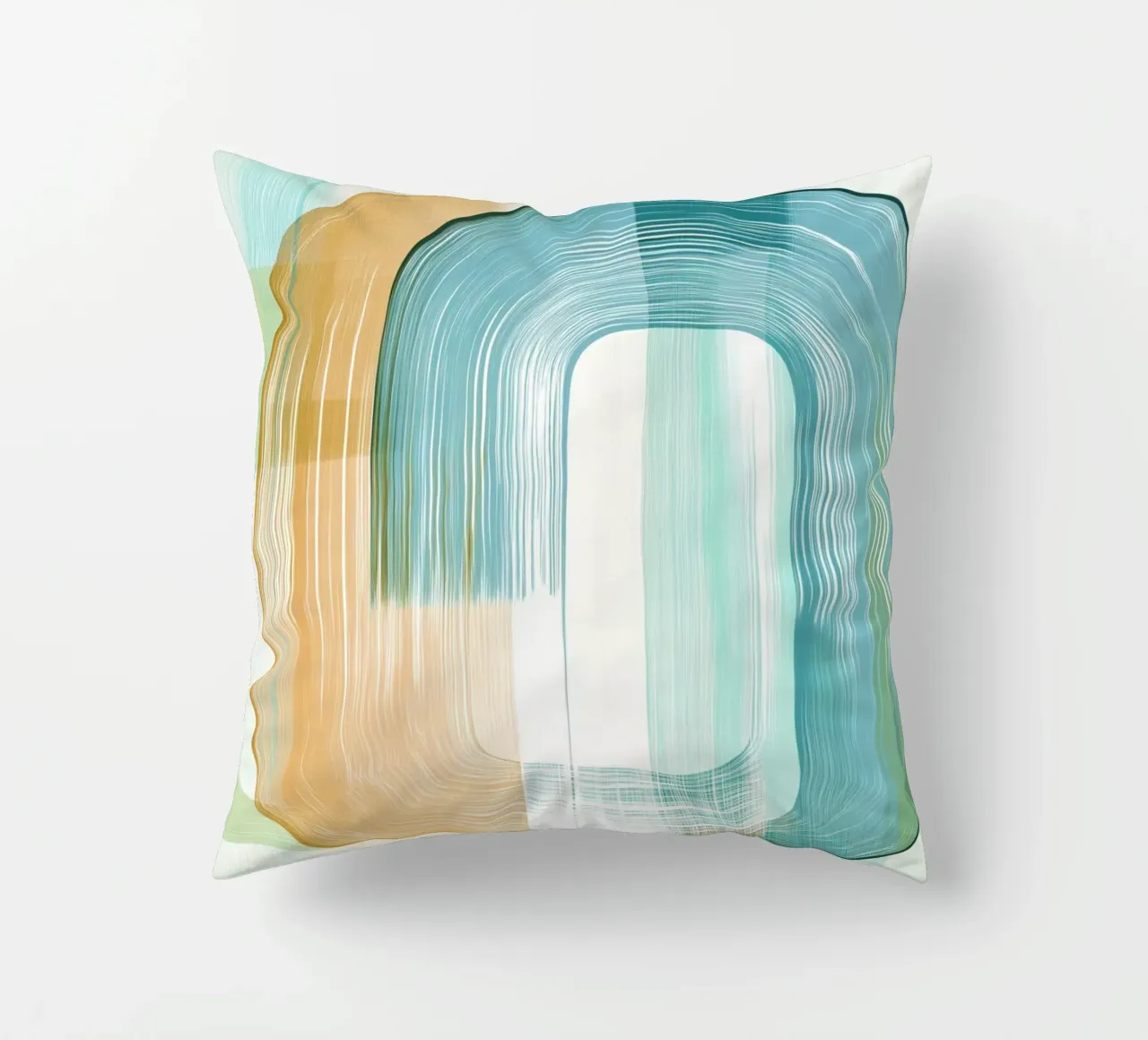 Abstract boho Kissen von Imagine