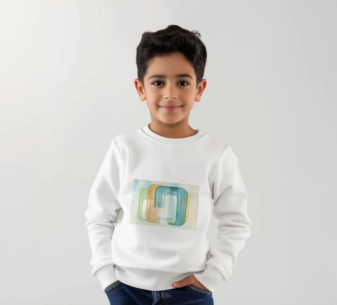 Abstract boho felpa bambino da Imagine