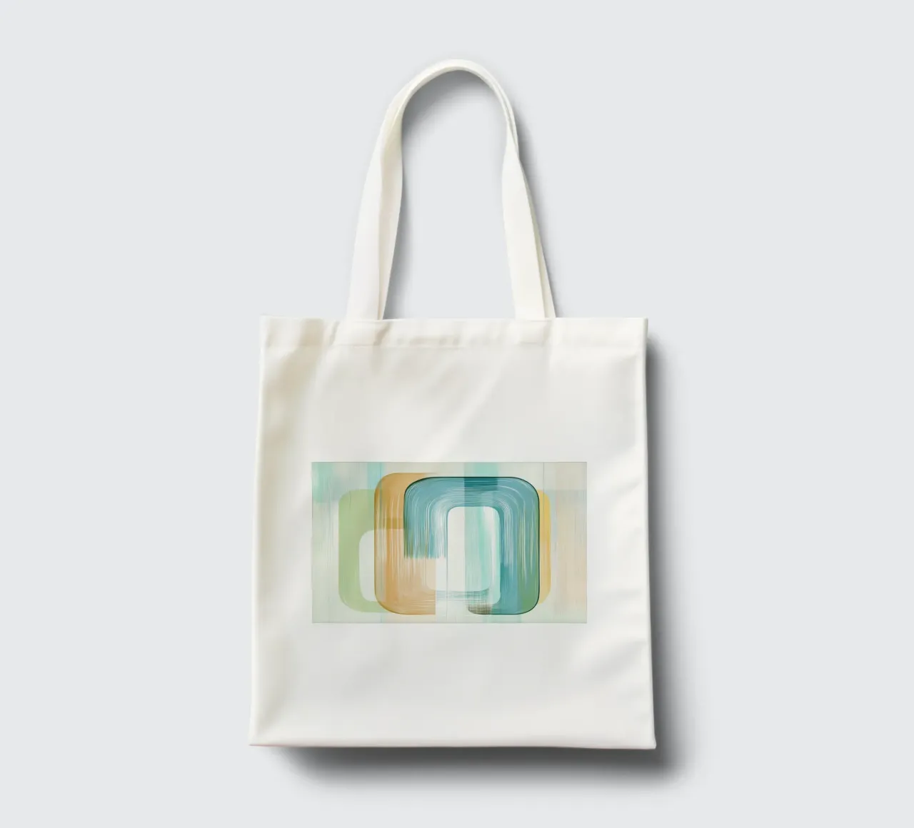 Abstract boho borsa in juta da Imagine